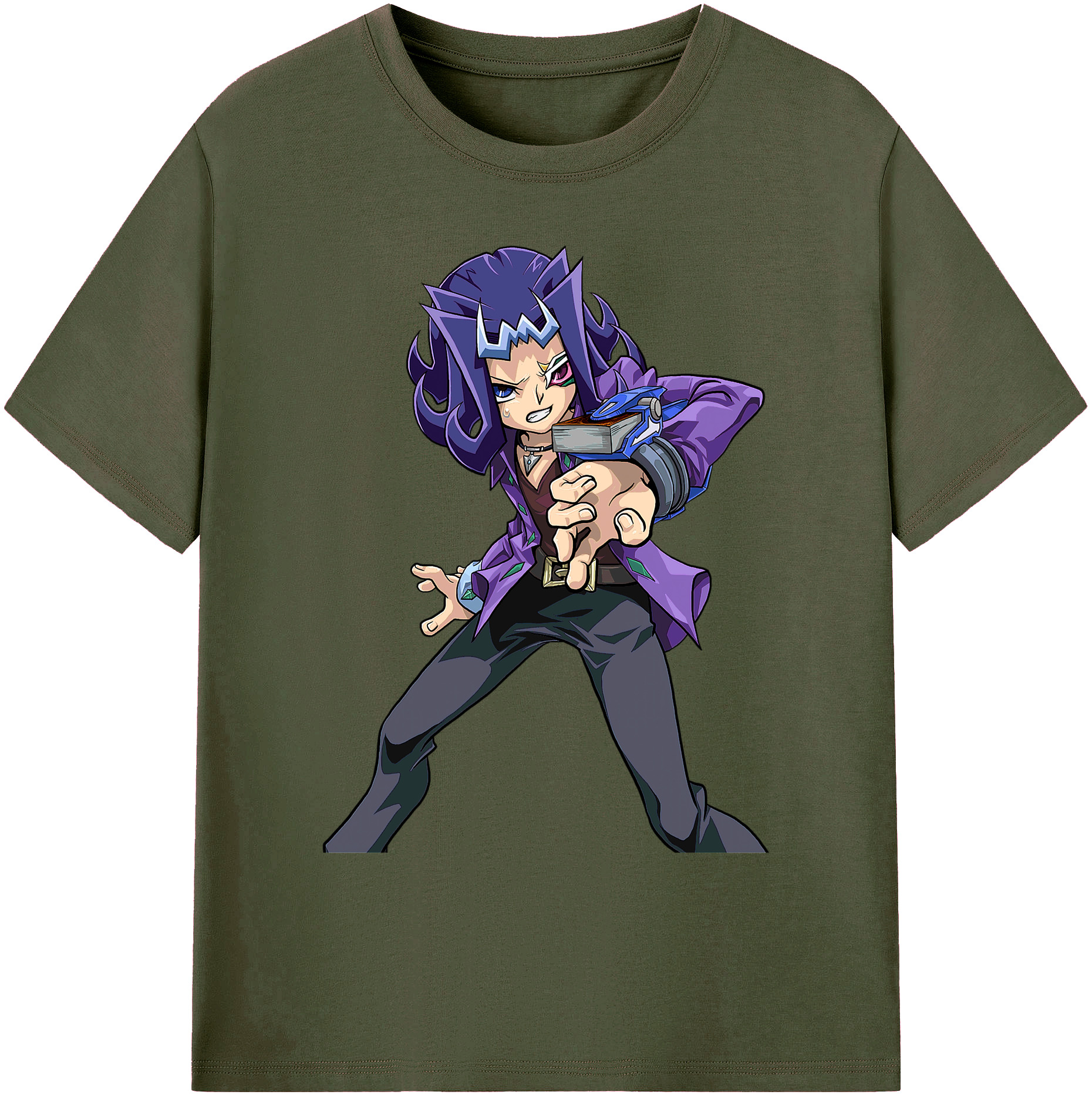 遊☆戯☆王 Yu-Gi-Oh! 綿100％ メンズ半袖Tシャツ｜肌触りやわらか＆通気性